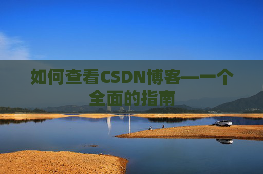 如何查看CSDN博客—一个全面的指南